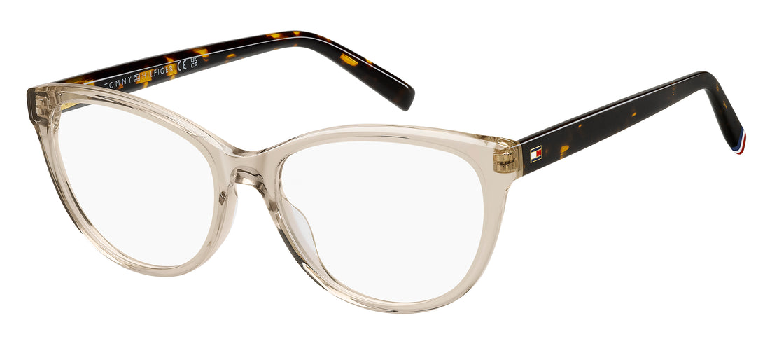 Gafas graduadas tommy hilfiger th 2230 xnz havana cat eye femenino talla 54mm - Vista principal