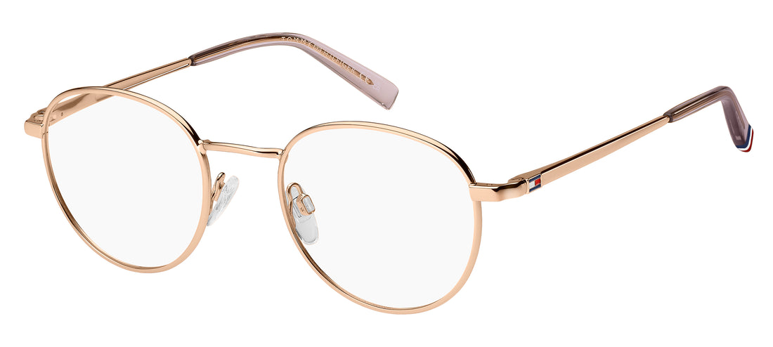 Gafas graduadas tommy hilfiger th 2222 ddb dorado pantos femenino talla 49mm - Vista principal