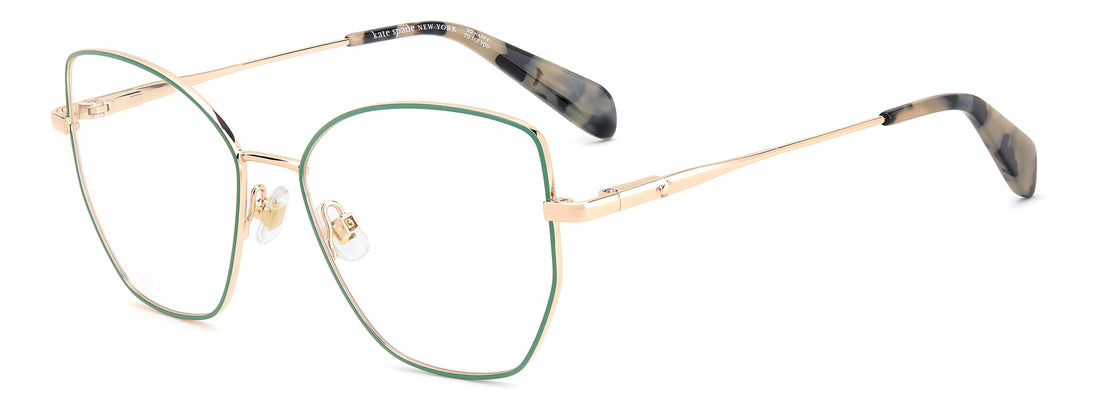 Brillen kate spade ks jacalyn 2/g 1ed verde square femenino größe 54mm - Hauptansicht