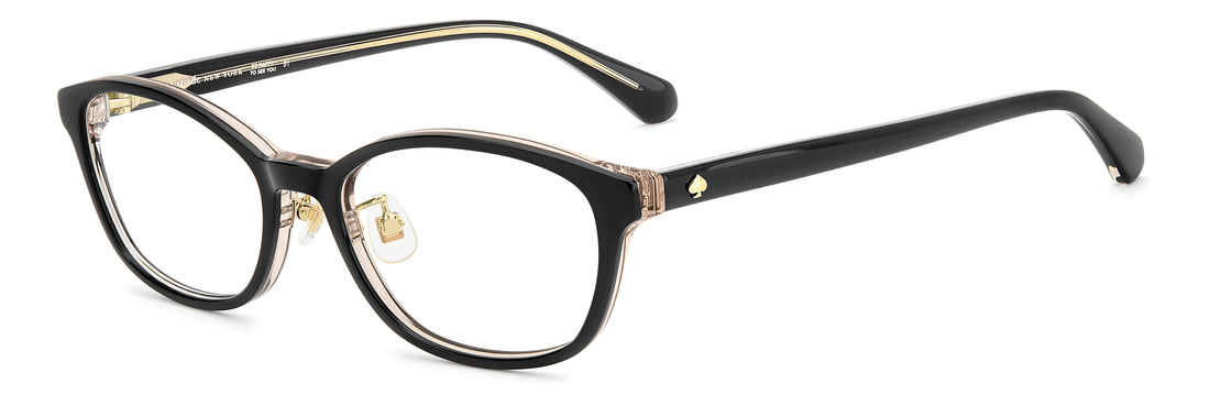 Brillen kate spade ks jailene 2/fj 3h2 negro rectangular femenino größe 52mm - Hauptansicht