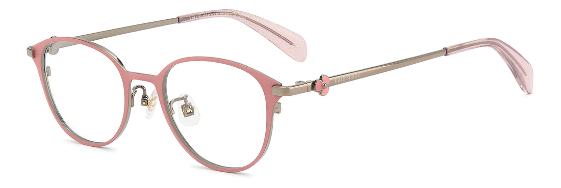 Brillen kate spade ks kiyana 2/fj 35j rosa oval femenino größe 48mm - Hauptansicht