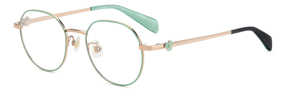 Brillen kate spade ks jalyssa 2/fj 1ed verde round femenino größe 48mm - Hauptansicht