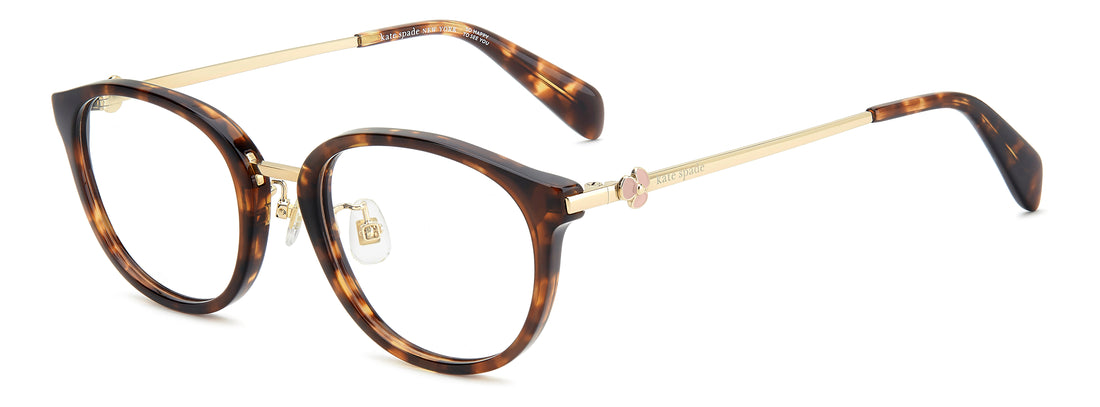 Gafas graduadas kate spade ks brynlee 2/fj 086 havana oval femenino talla 50mm - Vista principal