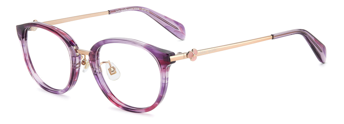 Gafas graduadas kate spade ks brynlee 2/fj f8x burdeos oval femenino talla 50mm - Vista principal