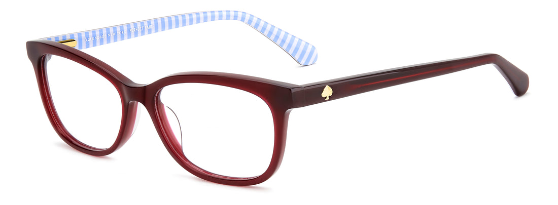 Occhiali da vista kate spade bronwen/3 qfo burdeos rectangular femenino taglia 52mm - Vista principale