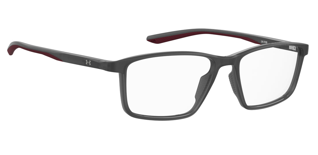 Prescription glasses under armour ua 5109 268 gris rectangular masculino size 55mm - Detailed view