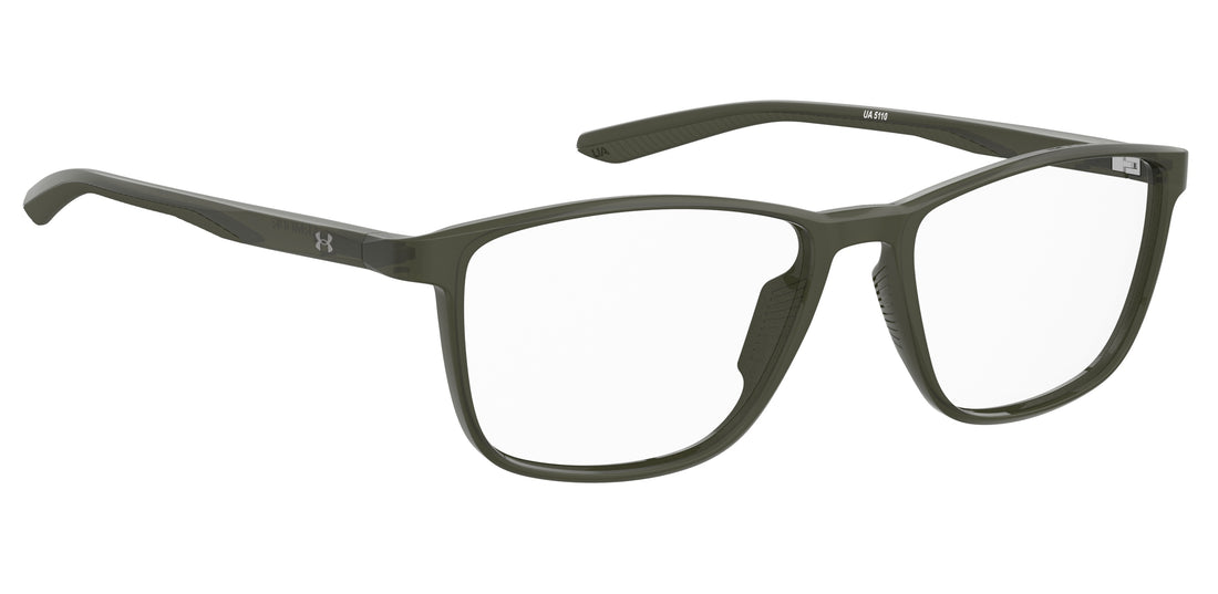Prescription glasses under armour ua 5110 b59 verde rectangular masculino size 54mm - Detailed view