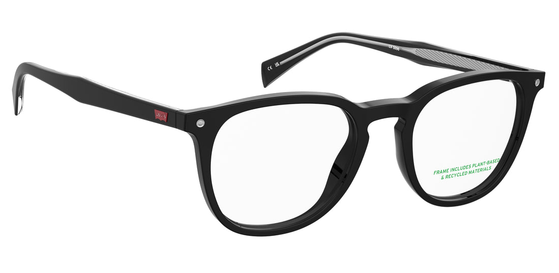 Occhiali da vista levis lv 5096 807 negro pantos masculino taglia 51mm - Vista dettagliata