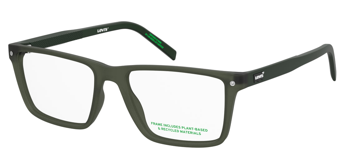 Occhiali da vista levis lv 5101 dld verde rectangular masculino taglia 54mm - Vista principale