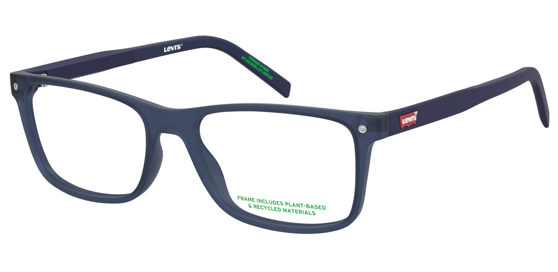 Occhiali da vista levis lv 5102 fll azul rectangular masculino taglia 56mm - Vista principale