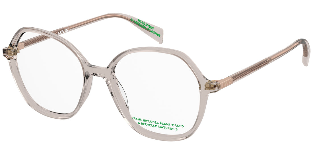 Occhiali da vista levis lv 1106 fwm beige round femenino taglia 52mm - Vista principale