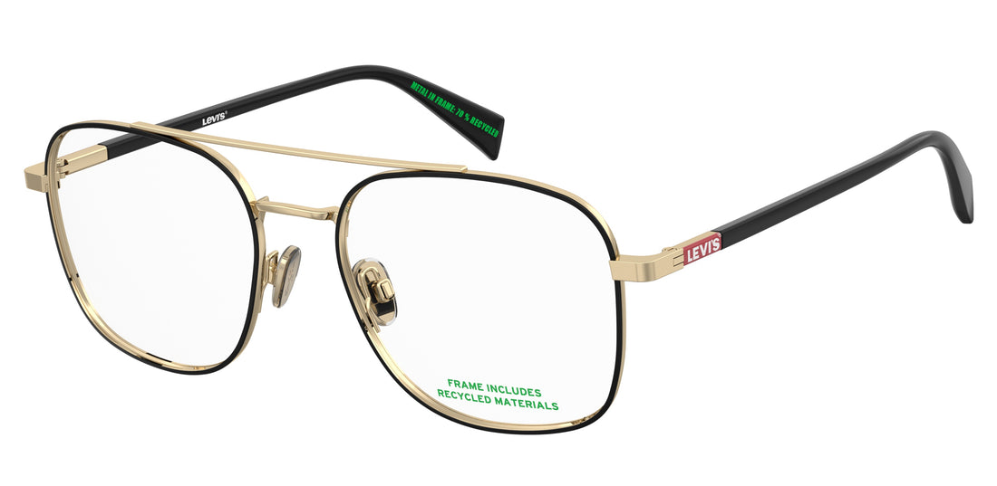 Occhiali da vista levis lv 1108 rhl dorado rectangular femenino taglia 54mm - Vista principale