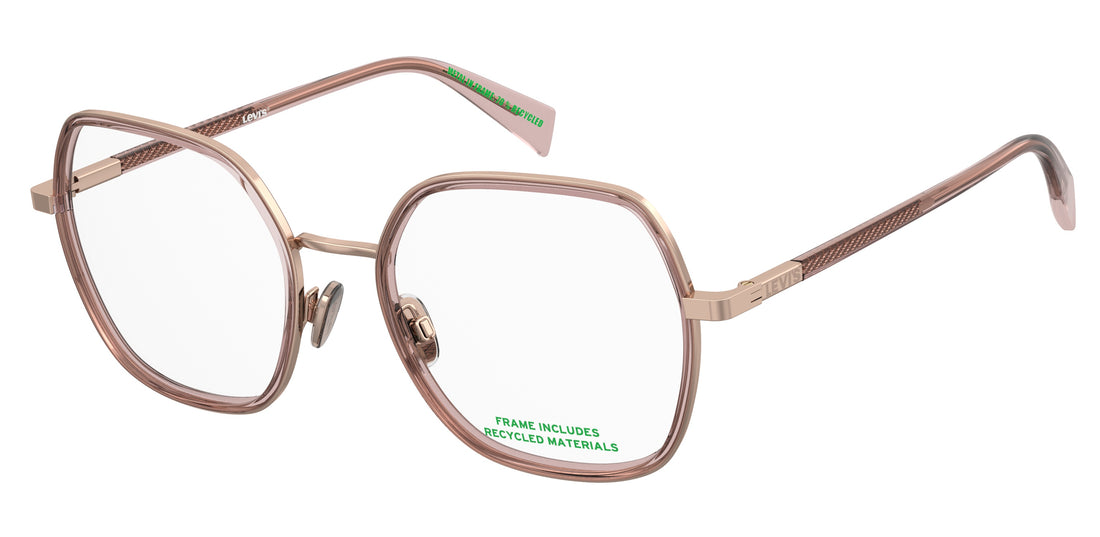 Occhiali da vista levis lv 1109 eyr dorado rectangular femenino taglia 53mm - Vista principale