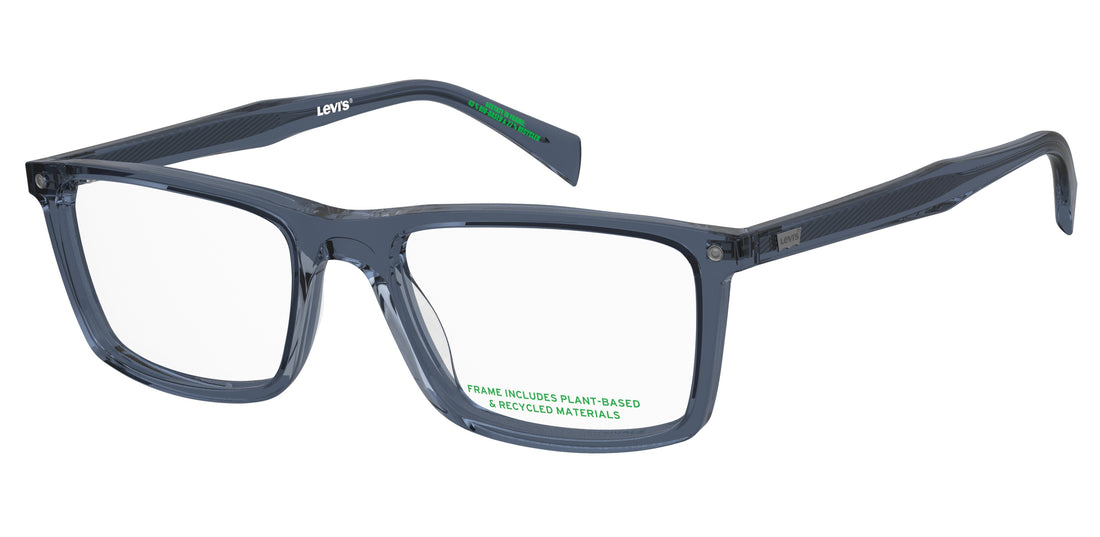 Occhiali da vista levis lv 5097 pjp azul rectangular masculino taglia 54mm - Vista principale