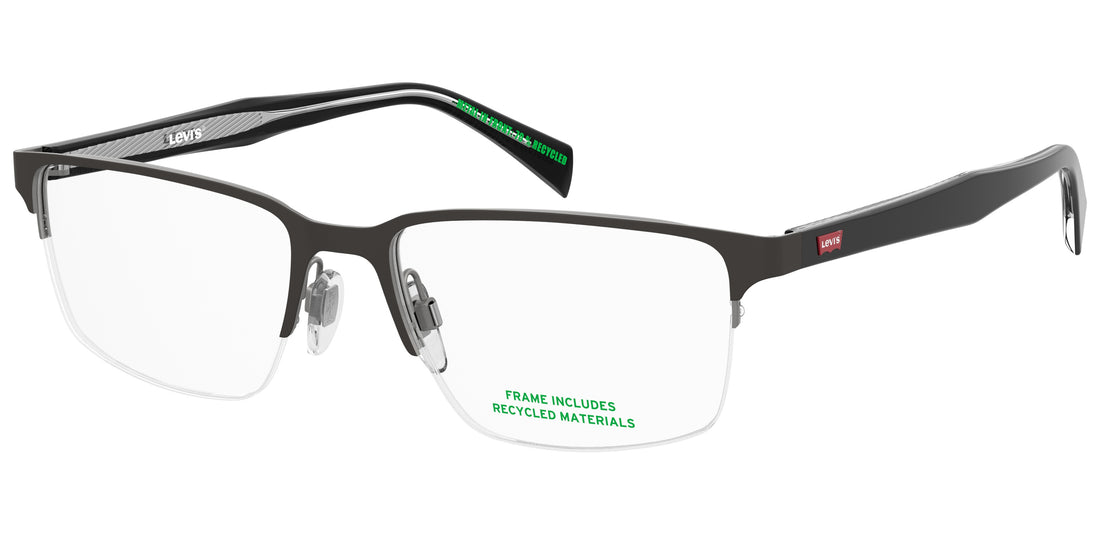 Occhiali da vista levis lv 5098 ti7 negro rectangular masculino taglia 55mm - Vista principale