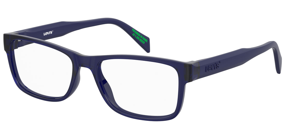 Occhiali da vista levis lv 1102 pjp azul rectangular masculino taglia 52mm - Vista principale