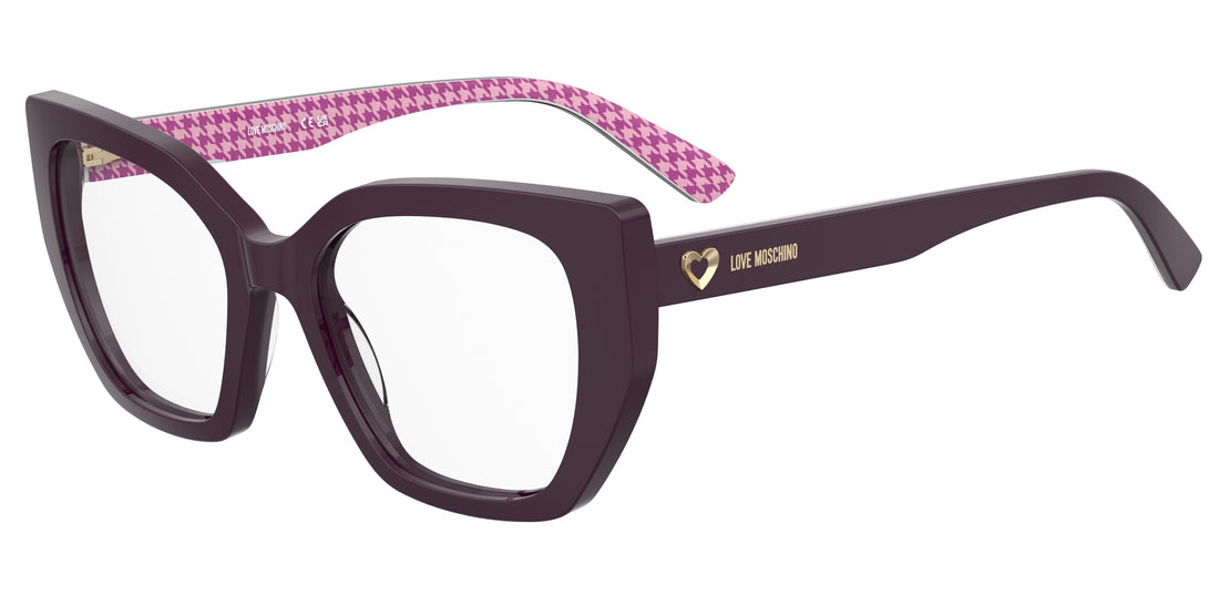 Occhiali da vista moschino love mol672 bpk estampado cat eye femenino taglia 53mm - Vista principale