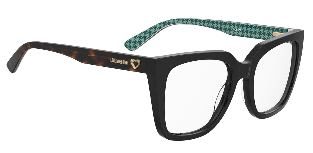 Occhiali da vista moschino love mol673 2vm estampado square femenino taglia 54mm - Vista dettagliata