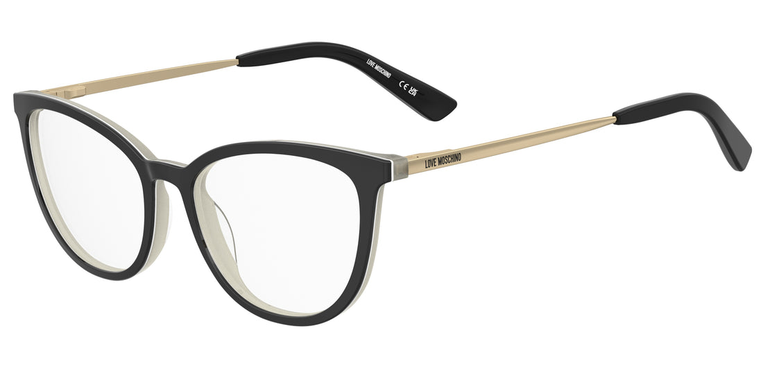 Occhiali da vista moschino love mol678 807 negro cat eye femenino taglia 54mm - Vista principale