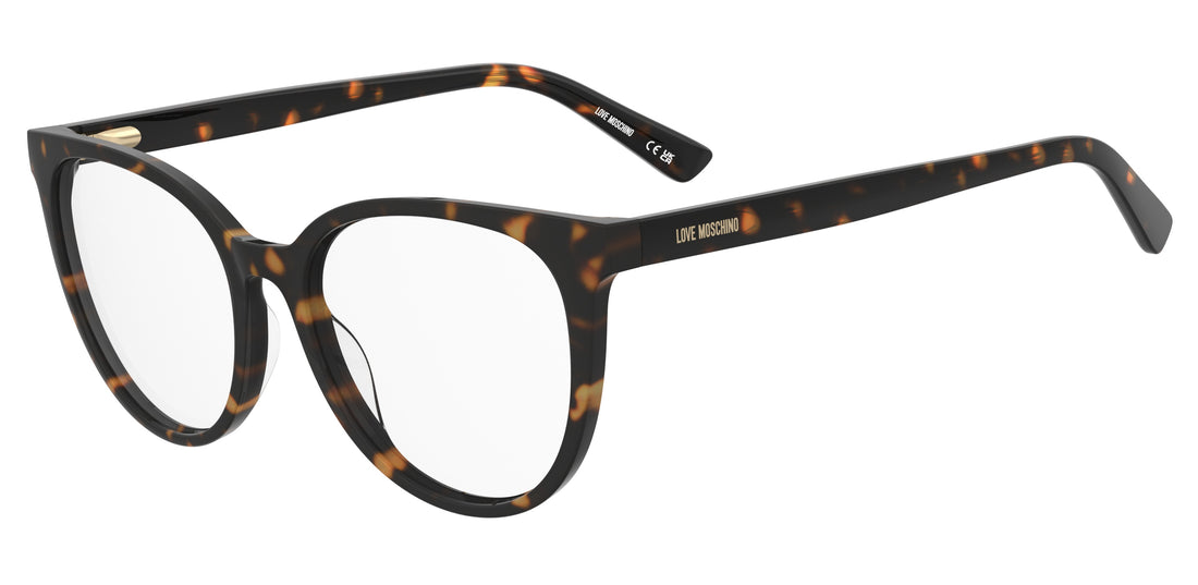 Occhiali da vista moschino love mol679 086 havana round femenino taglia 54mm - Vista principale