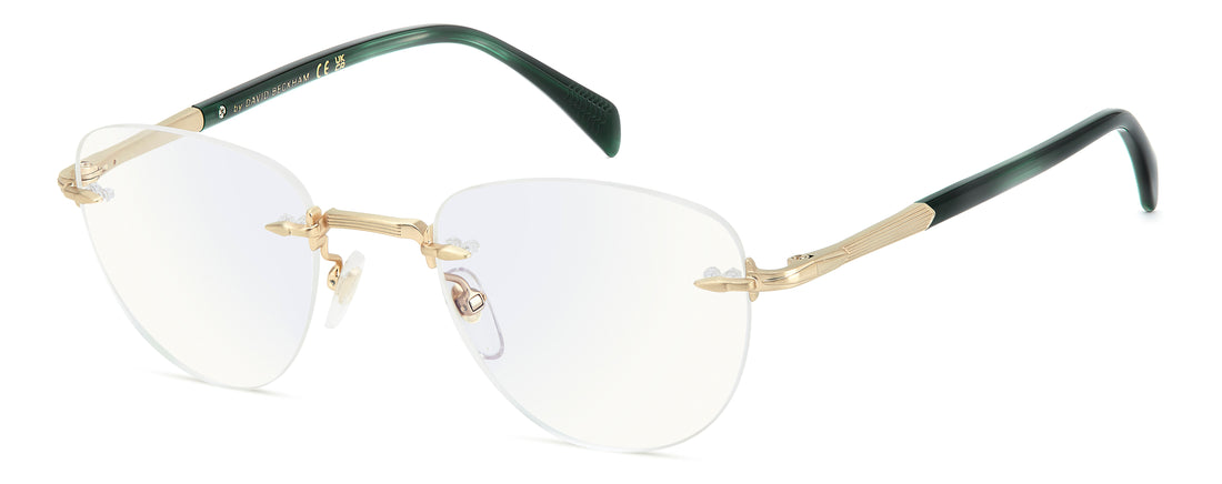 Briller david beckham db 1243 ci3 2y dorado pantos masculino størrelse 49mm - Hovedvisning