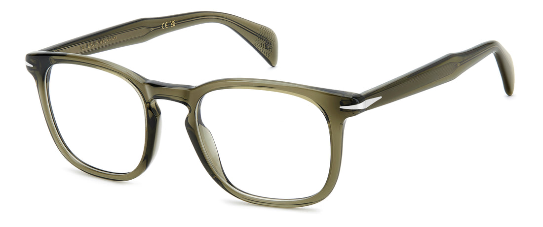 Gafas graduadas david beckham db 1236 4c3 verde rectangular masculino talla 52mm - Vista principal