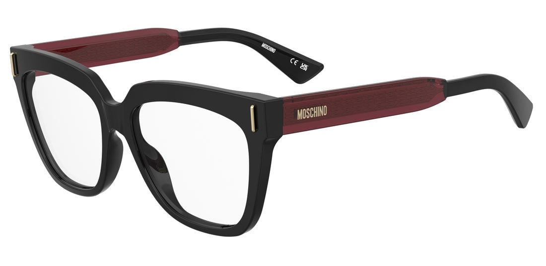 Óculos graduados moschino mos660 guu negro cat eye femenino tamanho 54mm - Vista principal