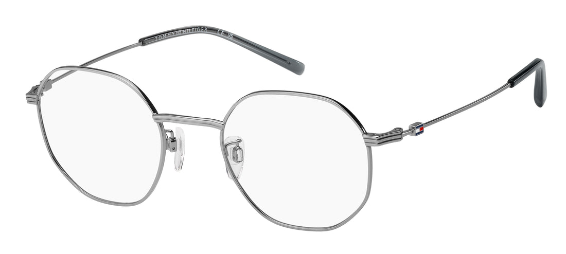 Occhiali da vista tommy hilfiger th 2359/f 6lb plateado round masculino taglia 51mm - Vista principale