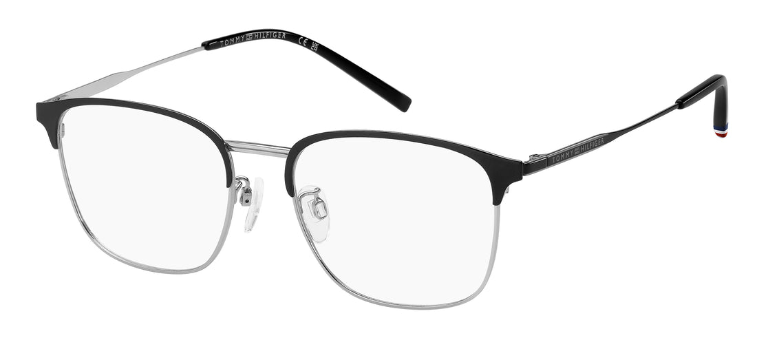 Occhiali da vista tommy hilfiger th 2361/f bsc negro rectangular masculino taglia 54mm - Vista principale