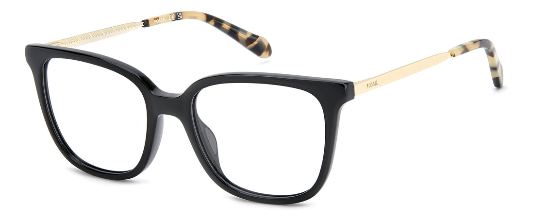 Brillen fossil fos 7218 807 negro square femenino größe 52mm - Hauptansicht