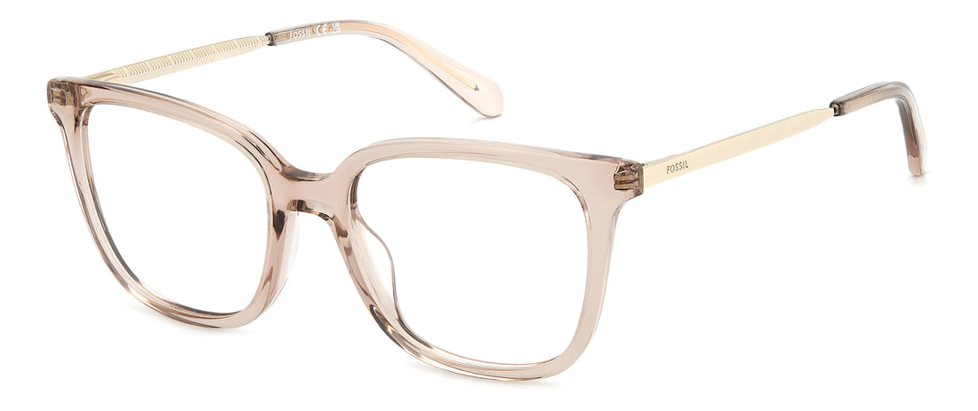 Brillen fossil fos 7218 fl4 transparente square femenino größe 52mm - Hauptansicht