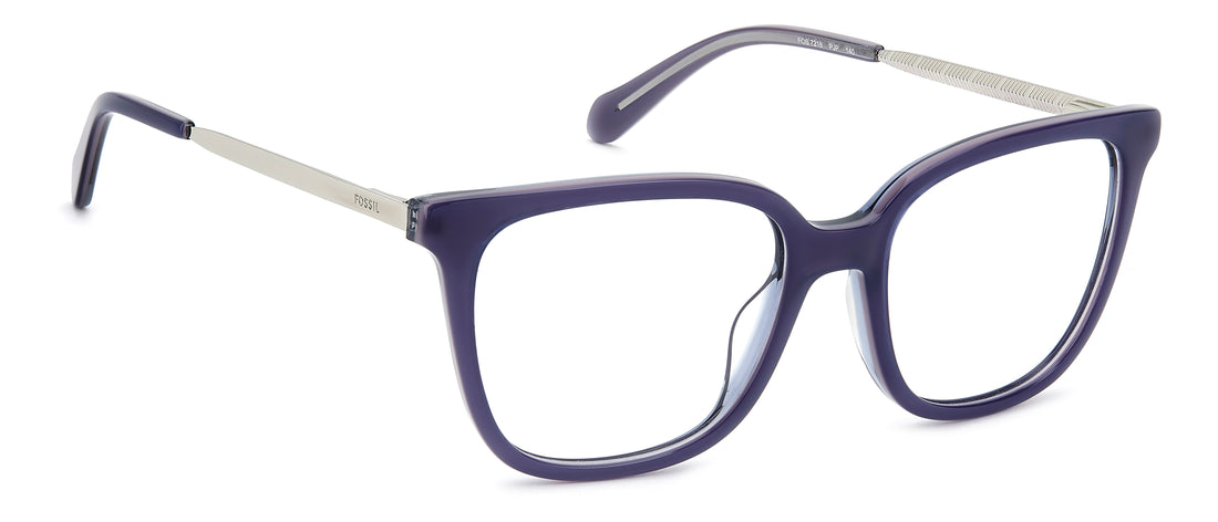 Brillen fossil fos 7218 pjp azul square femenino größe 52mm - Detailansicht