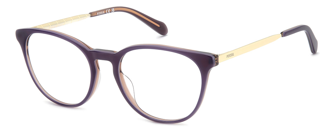 Occhiali da vista fossil fos 7211/g 0t7 burdeos pantos femenino taglia 52mm - Vista principale