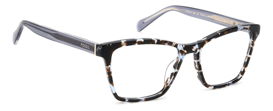 Gafas graduadas fossil fos 7212 086 havana square femenino talla 54mm - Vista de detalle