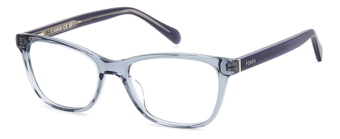 Brillen fossil fos 7219 oxz azul rectangular femenino größe 52mm - Hauptansicht