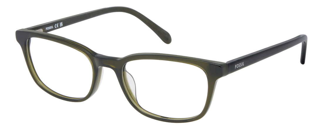 Brillen fossil fos 7220 1ed verde rectangular masculino größe 53mm - Hauptansicht