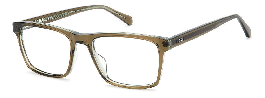 Occhiali da vista fossil fos 7214/g 0ox verde rectangular masculino taglia 54mm - Vista principale