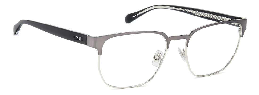 Brillen fossil fos 7221 kj1 plateado rectangular masculino größe 54mm - Detailansicht