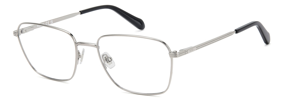 Occhiali da vista fossil fos 7213/g 6lb plateado rectangular masculino taglia 56mm - Vista principale
