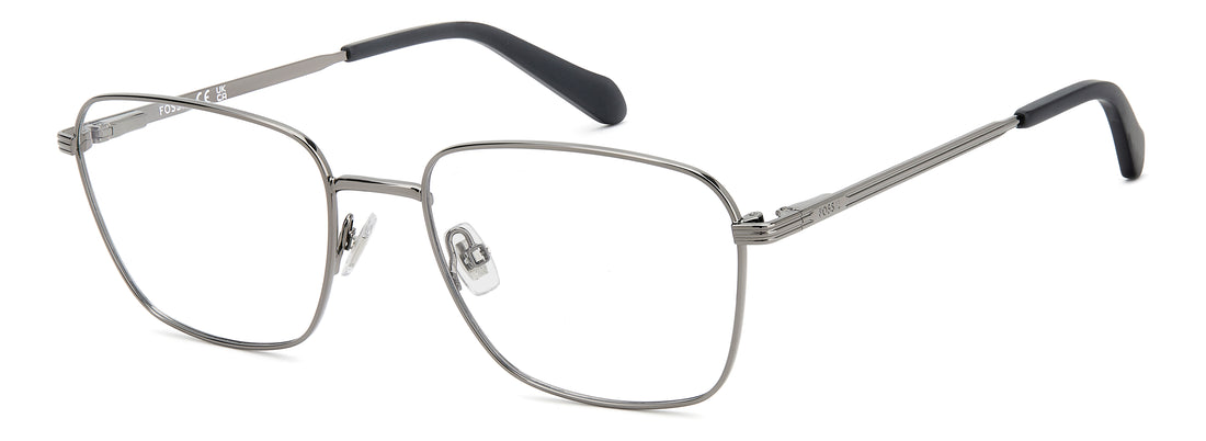 Occhiali da vista fossil fos 7213/g kj1 plateado rectangular masculino taglia 56mm - Vista principale