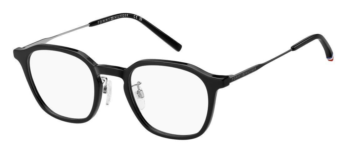 Occhiali da vista tommy hilfiger th 2362/f 807 negro square masculino taglia 50mm - Vista principale