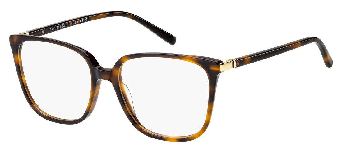 Occhiali da vista tommy hilfiger th 2353 05l havana square femenino taglia 54mm - Vista principale