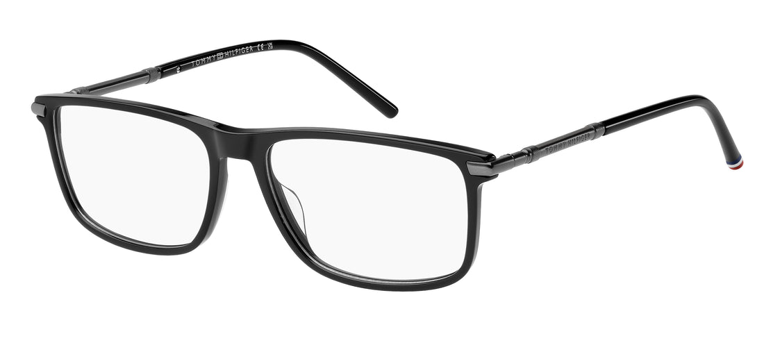 Brillen tommy hilfiger th 2332 807 negro rectangular masculino größe 55mm - Hauptansicht