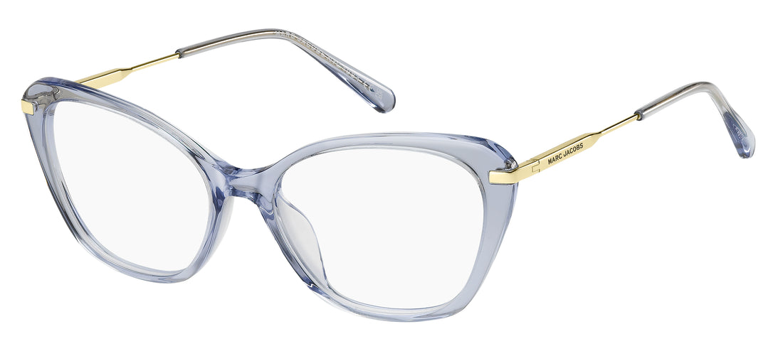 Prescription glasses marc jacobs marc 899/g mvu azul cat eye femenino size 54mm - Main view