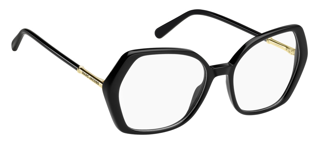 Prescription glasses marc jacobs marc 901 807 negro square femenino size 55mm - Detailed view