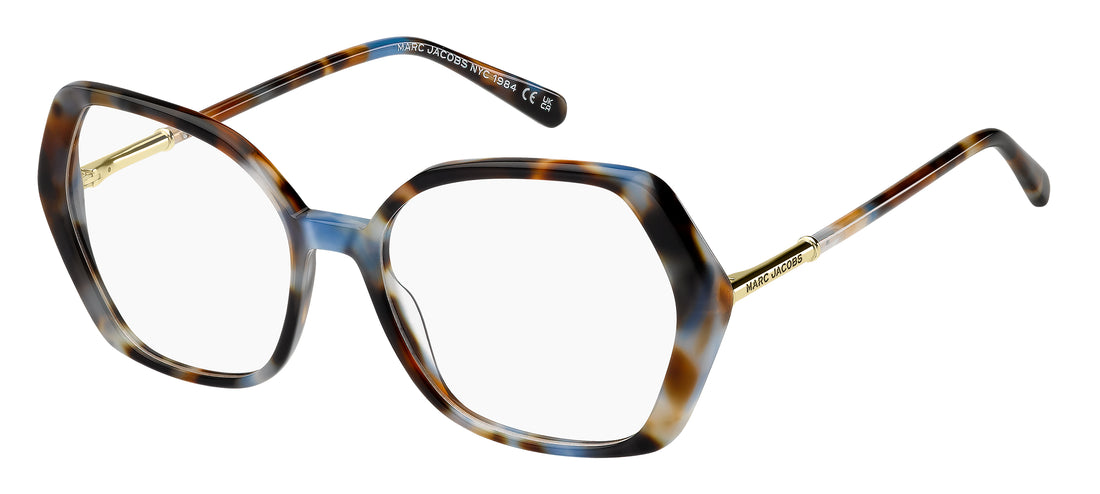 Prescription glasses marc jacobs marc 901 x8q marron square femenino size 55mm - Main view