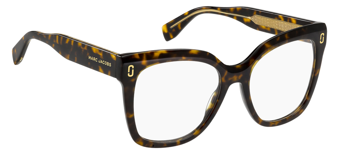 Occhiali da vista marc jacobs mj 1142 086 havana cat eye femenino taglia 51mm - Vista dettagliata