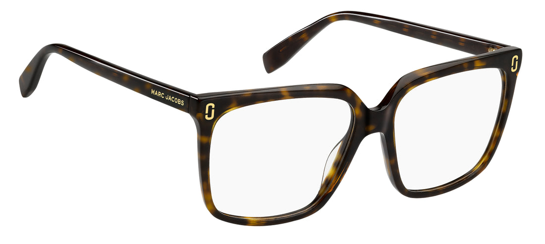Occhiali da vista marc jacobs mj 1145 086 havana square femenino taglia 55mm - Vista dettagliata