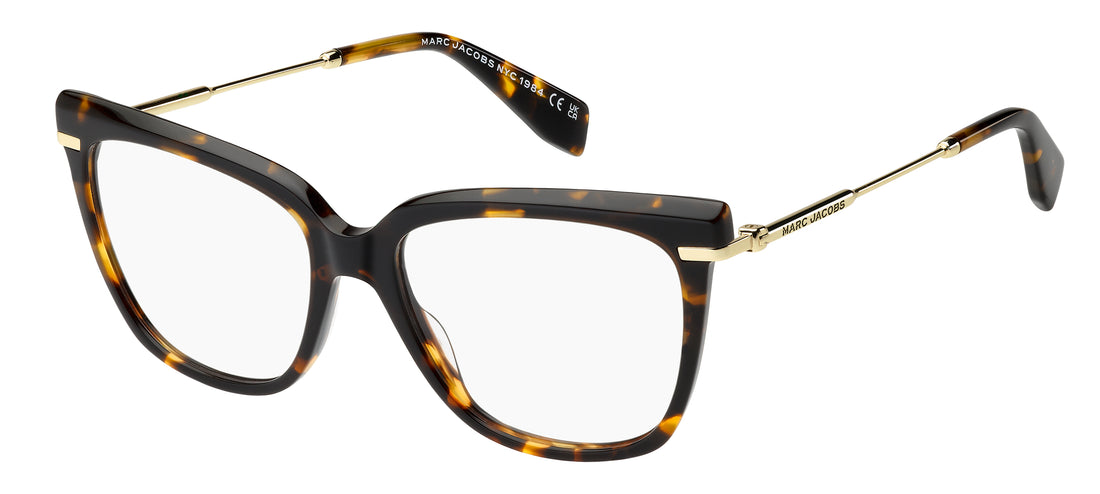 Occhiali da vista marc jacobs marc 891 086 havana cat eye femenino taglia 53mm - Vista principale