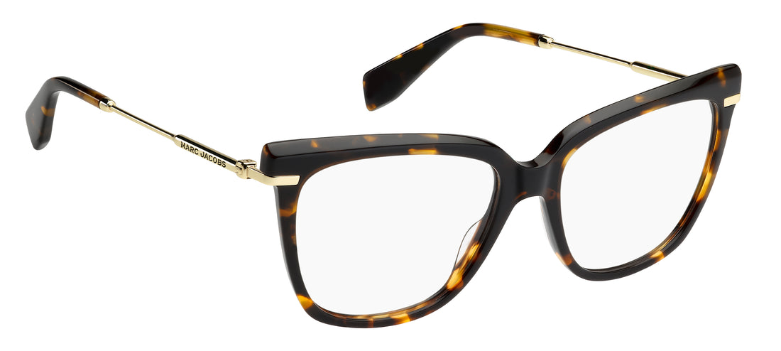 Occhiali da vista marc jacobs marc 891 086 havana cat eye femenino taglia 53mm - Vista dettagliata